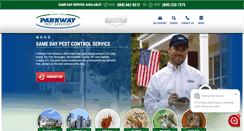 Desktop Screenshot of parkwaypestservices.com
